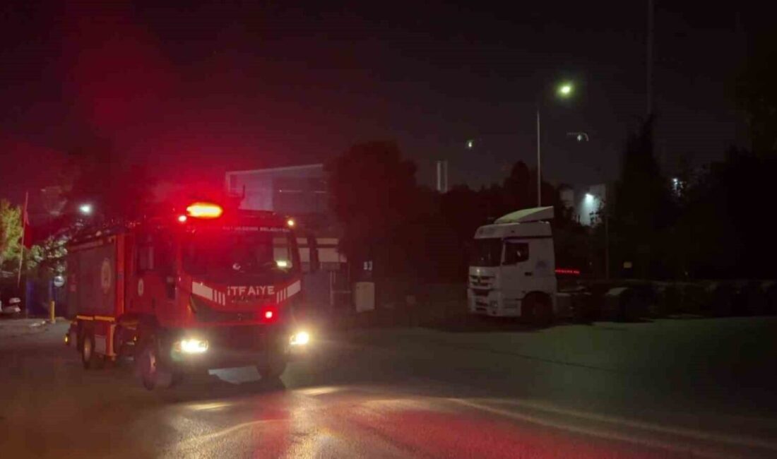 Kocaeli’nin Gebze ilçesinde faaliyet gösteren bir kozmetik üretim fabrikasında meydana