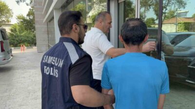 Atakum ilçesindeki sahil bölgesinde güneşlenirken cinsel tacize uğradığı iddia edilen