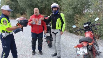 Kütahya İl Jandarma Komutanlığı, motosiklet ve motorlu bisiklet sürücülerine yönelik