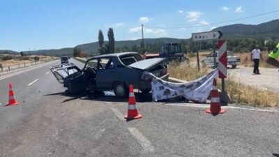 Kütahya’nın Tavşanlı ilçesinde meydana gelen trafik kazasında 1 kişi hayatını