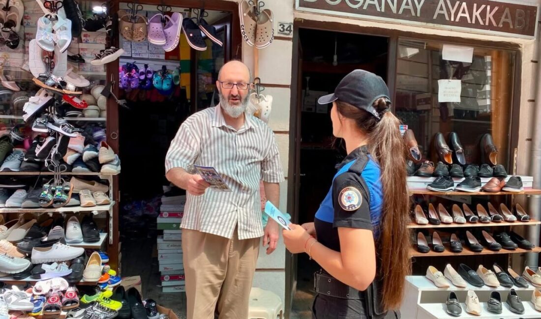 Kütahya İl Emniyet Müdürlüğü Toplum Destekli Polislik ekipleri, vatandaşları ve