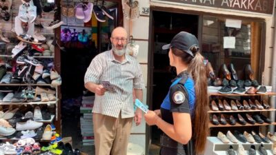 Kütahya İl Emniyet Müdürlüğü Toplum Destekli Polislik ekipleri, vatandaşları ve