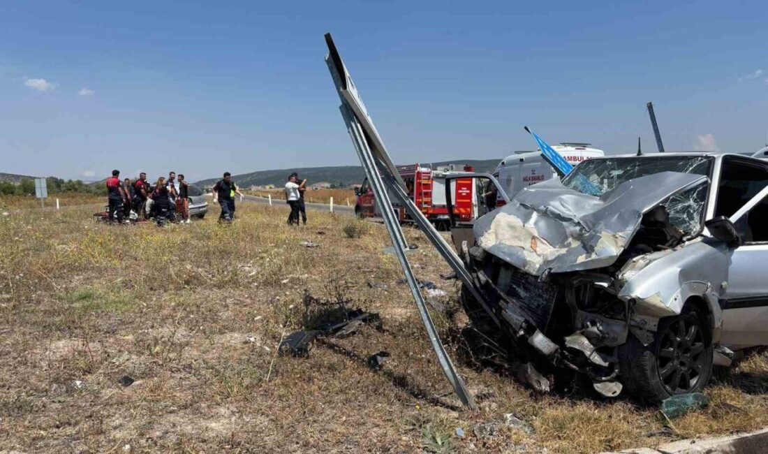 Tavşanlı ilçesinde meydana gelen trafik kazasında 1 kişi öldü, 5
