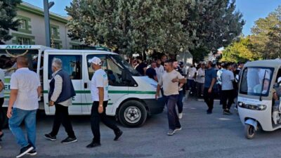 Aksaray’ın Eskil ilçesinde bir tarımsal sulama kuyusunda temizlik çalışması yapılırken