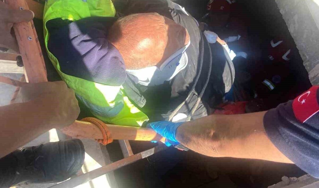 Bodrum ilçesindeki bir olayda, bir kişi havuz makine dairesine düştü
