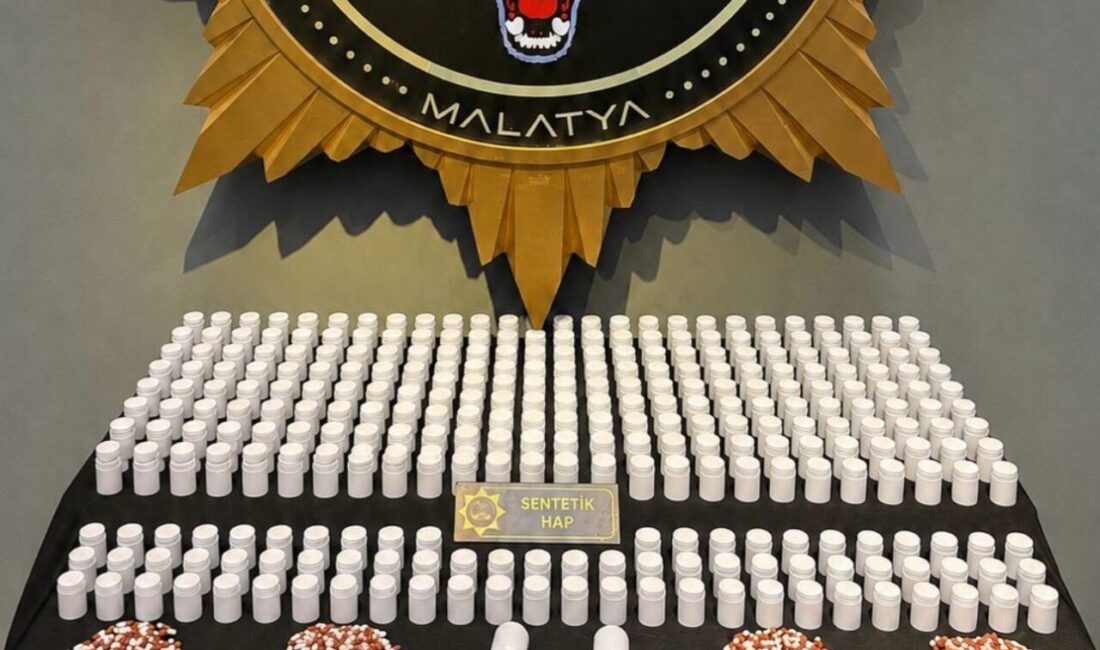Malatya’da Narkotik ekiplerinin sokak satıcılarına yönelik operasyonunda 14 bin 900