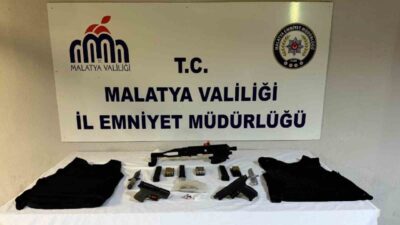 Malatya’da gerçekleştirilen operasyonda, hükümlü durumunda olan 3 kişi cezaevine gönderildi,
