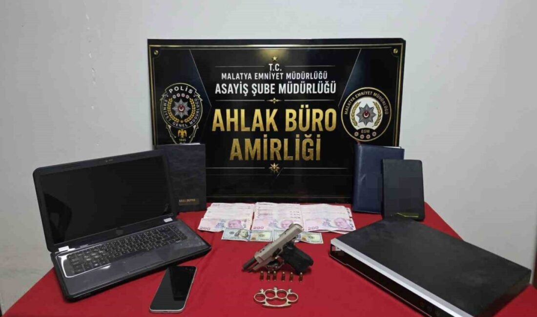 Malatya’da gerçekleştirilen bir operasyonda, “fuhşa teşvik aracılık ve yer temini”