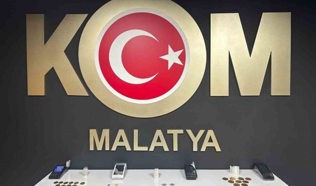 Malatya’da polis ekipleri tarafından sahte altın ve tefecilik suçlarına yönelik