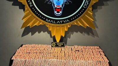 Malatya’da sokak satıcılarına karşı düzenlenen operasyonda, 3 bin 504 adet