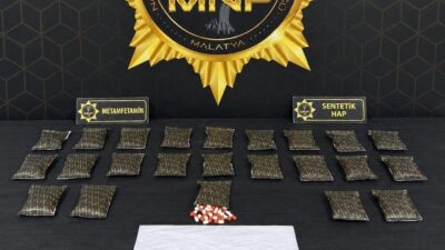 Malatya’da narkotik ekipleri tarafından gerçekleştirilen bir operasyonda, sokak satıcıları hedef