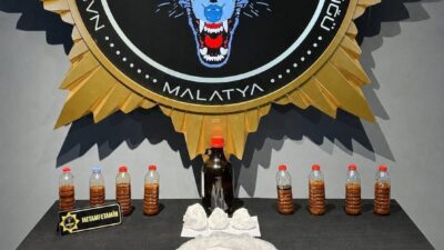 Malatya’da, şehre uyuşturucu getiren kişilere yönelik gerçekleştirilen operasyonda önemli miktarda