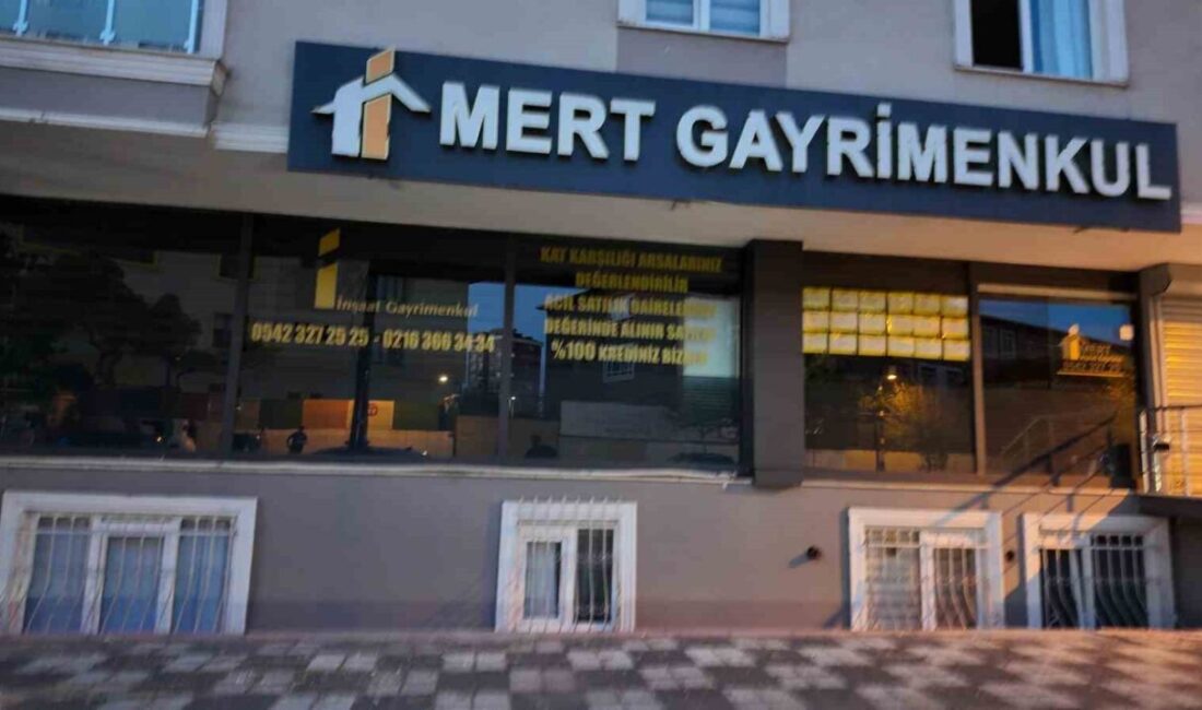 Maltepespor Kulübü Başkanı Can Ildırı’ya ait bir emlak dükkanı, kimliği