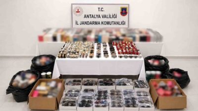 Manavgat ilçesinde gerçekleştirilen operasyonda yaklaşık 4 milyon 350 bin lira