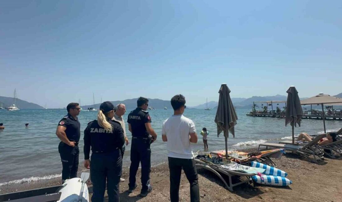 Muğla ilinin Marmaris ilçesinde, sahillerin halkın kullanımına açık tutulması amacıyla