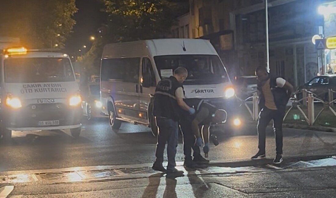 Çorlu ilçesinde meydana gelen olayda, 14 yaşındaki bir scooter sürücüsü,
