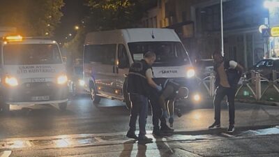 Çorlu ilçesinde meydana gelen olayda, 14 yaşındaki bir scooter sürücüsü,