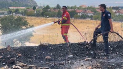 Muğla’nın Menteşe ilçesine bağlı Orhaniye Mahallesi Düğerek yolu civarında tarım