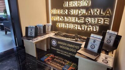 Mersin’de yasa dışı bahis faaliyeti yürüttükleri ve suç gelirlerini akladıkları
