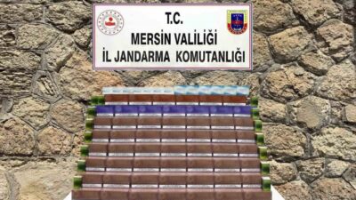 Mersin’de Jandarma ekipleri tarafından gerçekleştirilen bir operasyonda 3 bin 850