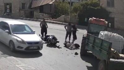 Mersin’de bir traktörle motosikletin çarpışması sonucunda motosiklet sürücüsü yaralandı. Meydana