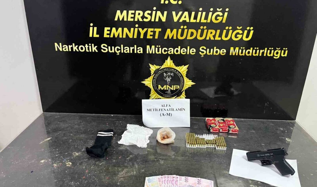 Mersin’de uyuşturucu ticareti yapan ve sokak satıcıları olarak bilinen kişilere