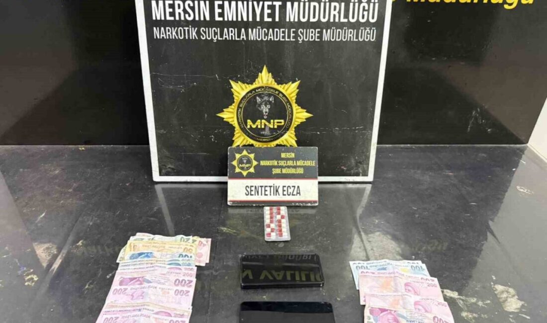 Mersin’de polis ekipleri tarafından gerçekleştirilen uyuşturucu operasyonlarında uyuşturucu satıcısı olduğu