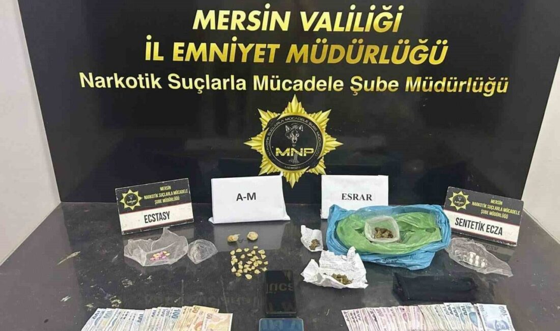 Mersin’de uyuşturucu ticareti yapan ve sokak satıcıları olarak bilinen torbacılara