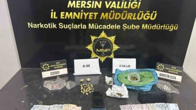 Mersin’de uyuşturucu ticareti yapan ve sokak satıcıları olarak bilinen torbacılara