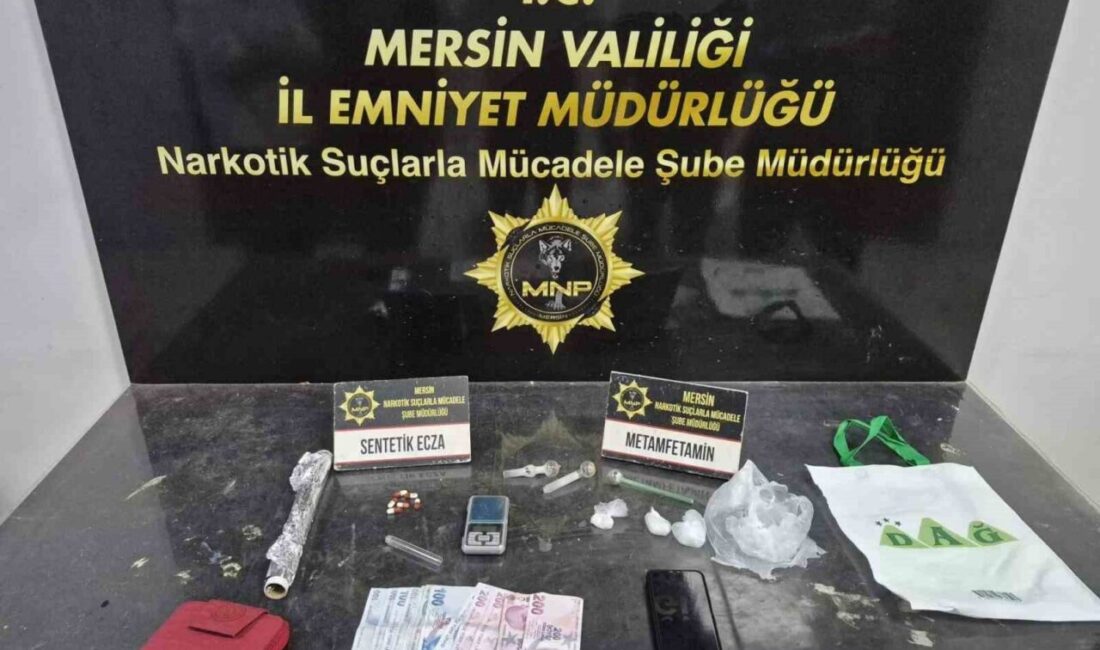 Mersin’de polis ekipleri, son bir ay içerisinde uyuşturucu ticaretine karşı