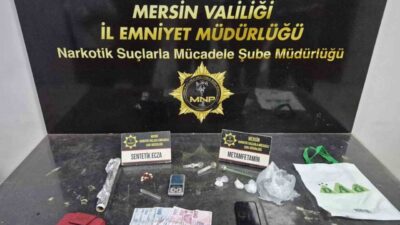 Mersin’de polis ekipleri, son bir ay içerisinde uyuşturucu ticaretine karşı