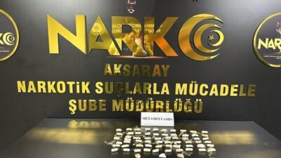 Aksaray’a dışarıdan uyuşturucu madde taşıyan 6 kişi, gerçekleştirilen 2 ayrı