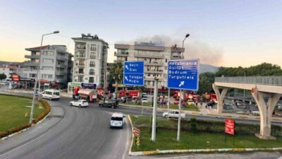 Muğla’nın Milas ilçesinde, Beçin Mahallesi’nde bulunan 5 katlı bir binanın