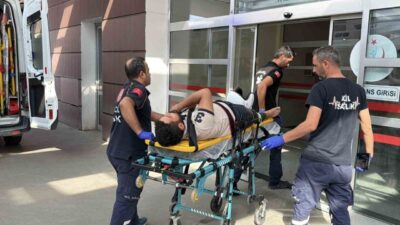 Adıyaman’da meydana gelen bir trafik kazasında, bir kişi motosiklet kazası