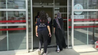 Adıyaman ilinde meydana gelen bir trafik kazasında, bir motosikletin yaya