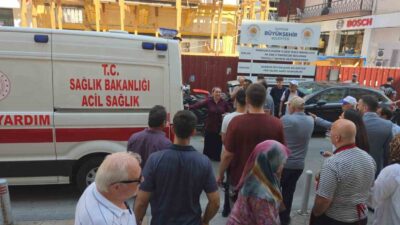 Samsun’da bir motokuryenin kullandığı motosikletin çarptığı ve yaralanan 5 yaşındaki