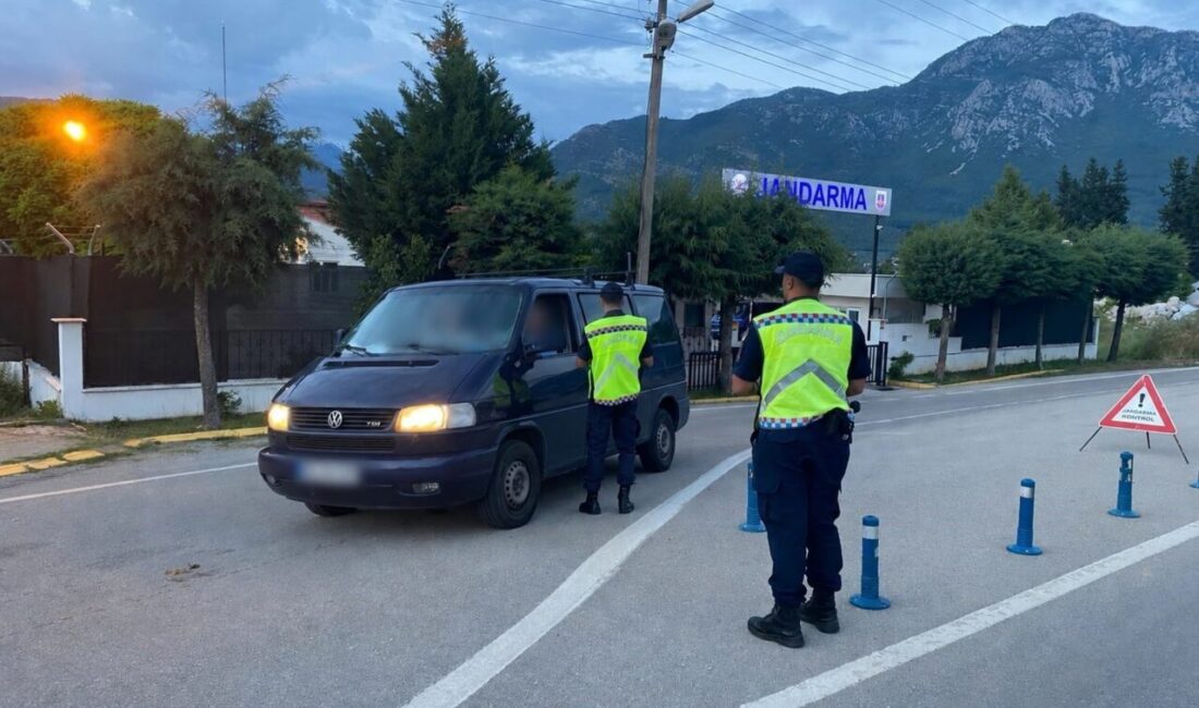 Muğla İl Jandarma Komutanlığı, 17-23 Ağustos tarihleri arasında gerçekleştirdiği asayiş