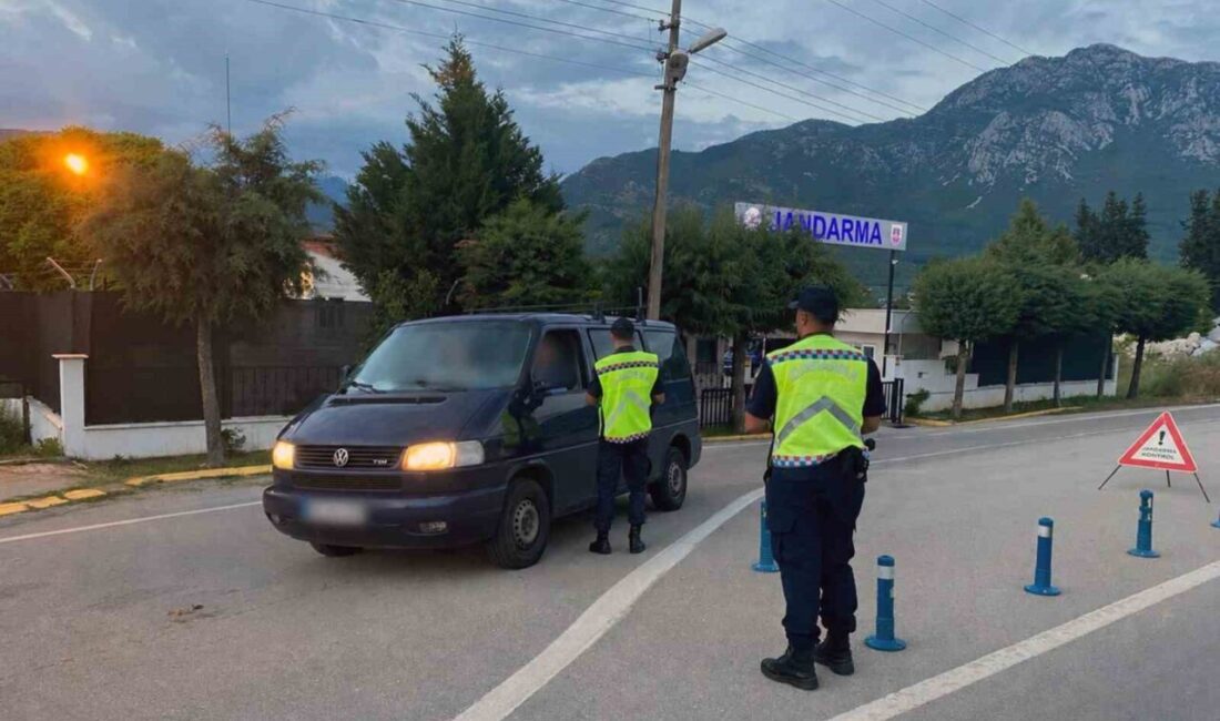 Muğla’da, Trafik Jandarması ekipleri tarafından bir hafta içerisinde yapılan denetimlerde