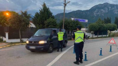 Muğla’da, Trafik Jandarması ekipleri tarafından bir hafta içerisinde yapılan denetimlerde