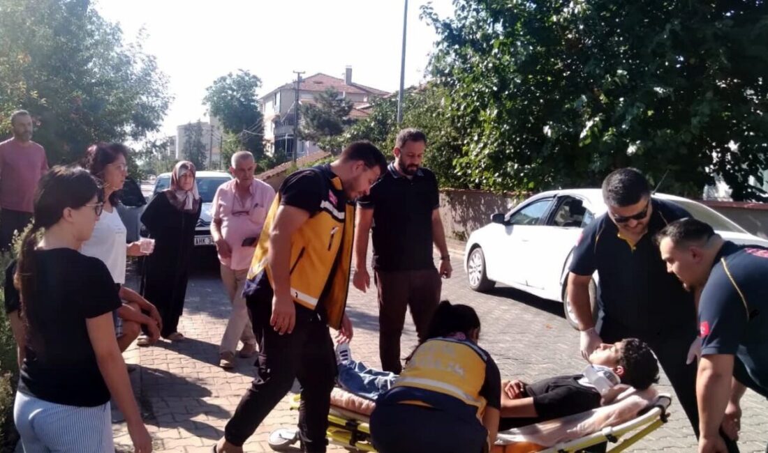 Tekirdağ’ın Muratlı ilçesinde bir motosiklet sürücüsü trafik kazasında yaralandı. Kaza,
