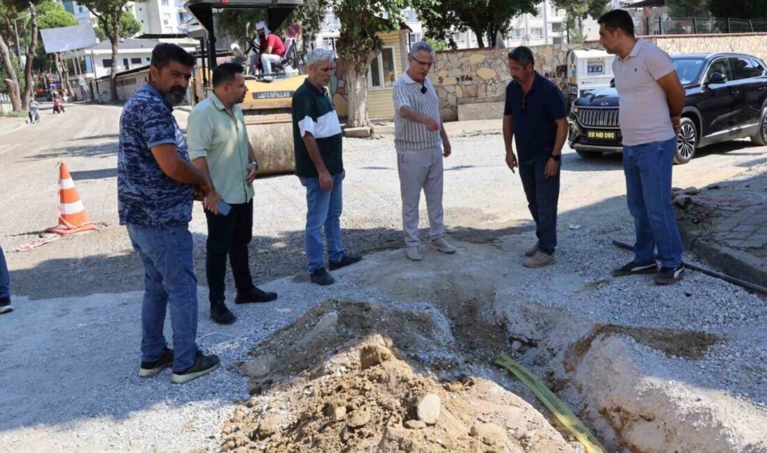 Nazilli Belediye Başkanı Dr. Ertuğrul Tetik, Zafer ve Yeni Mahalle’deki