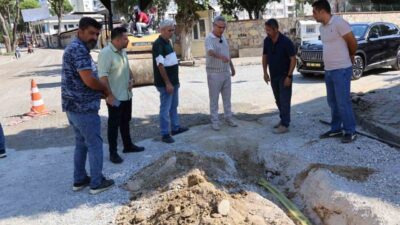 Nazilli Belediye Başkanı Dr. Ertuğrul Tetik, Zafer ve Yeni Mahalle’deki