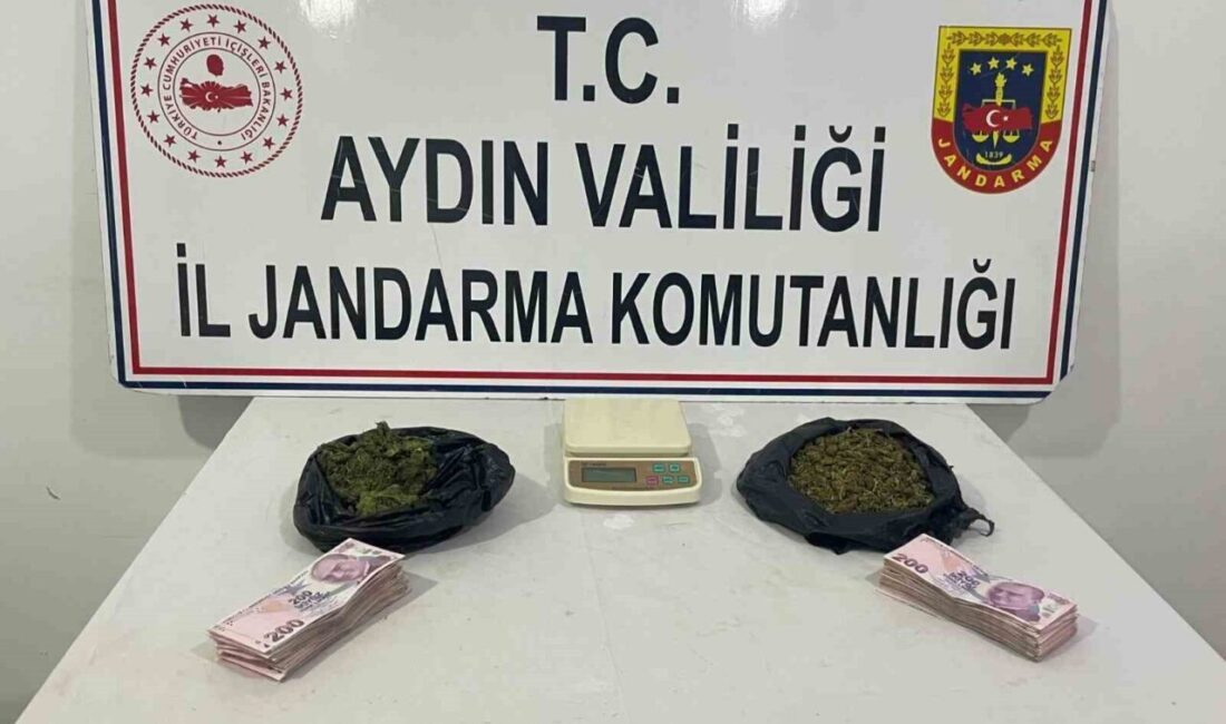 Nazilli ilçesinde gerçekleştirilen operasyonda 241 gram uyuşturucu maddenin ele geçirilmesiyle