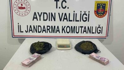 Nazilli ilçesinde gerçekleştirilen operasyonda 241 gram uyuşturucu maddenin ele geçirilmesiyle