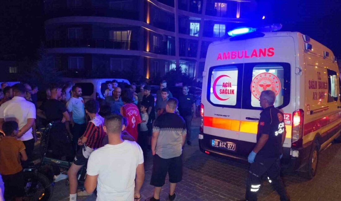 Aydın’da yaşanan trafik kazasında, dönüş yapan kamyonet ile çarpışan motosiklet