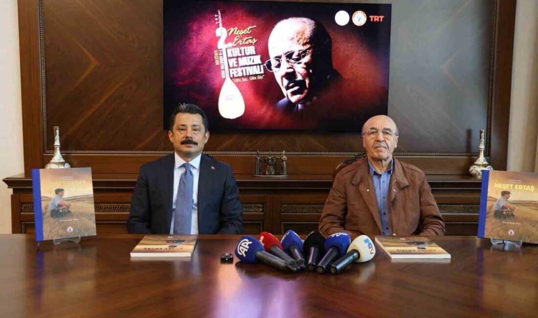 Kırşehir’de düzenlenecek olan 2. Neşet Ertaş Kültür ve Sanat Festivali,