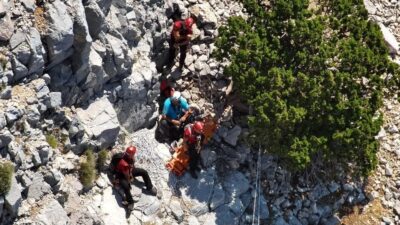 Muğla’nın Fethiye ilçesinde dünyaca ünlü Ölüdeniz Mahallesi’nde bulunan Babadağ’da gerçekleşen