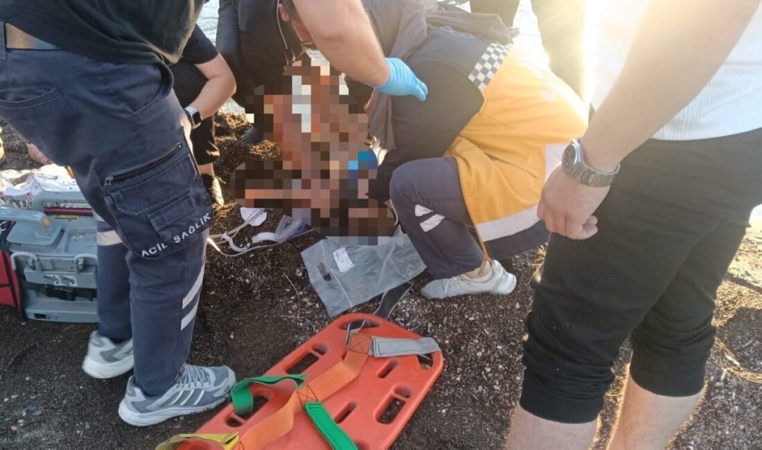 Fatsa ilçesinde ailesiyle birlikte denize giren 4 yaşındaki Alişan K.,