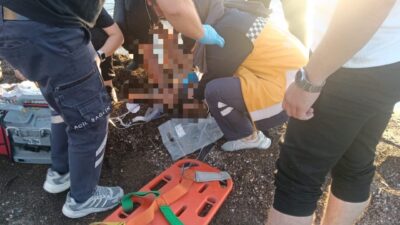 Fatsa ilçesinde ailesiyle birlikte denize giren 4 yaşındaki Alişan K.,