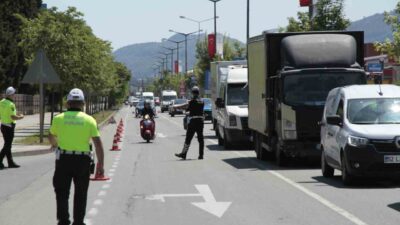 Ordu’da trafik ekipleri tarafından son bir hafta içerisinde gerçekleştirilen denetimlerde